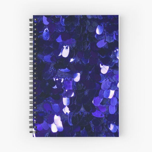 Item preview, Royal Dangle Blue Sequin Fabric designed and sold by Poetic4Passion.