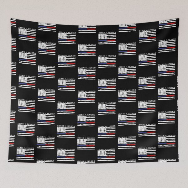 Item preview, Guns & Hoses Police and Fire Appreciation designed and sold by Zurickdesigns.