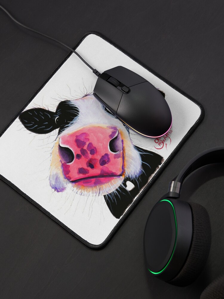 Mouse Pad: Cow Print