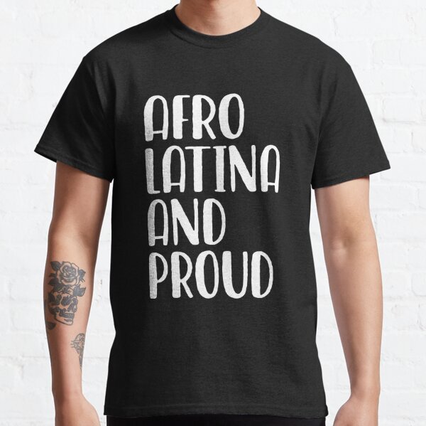 Afro Latino T-Shirt for Men T-Shirt : Clothing, Shoes & Jewelry 