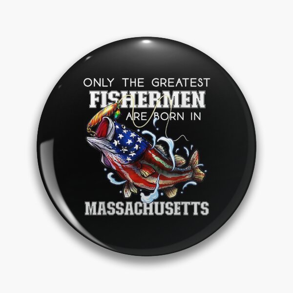 Item preview, Massachusetts Fishing Greatest Fis American Flag Fish designed and sold by maudean.