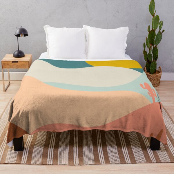 Item preview, Abstract Mountain Cactus Landscape designed and sold by OpalEllery.