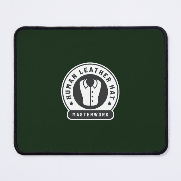 Human Leather Shirt - Rimworld Cap Mouse Pad