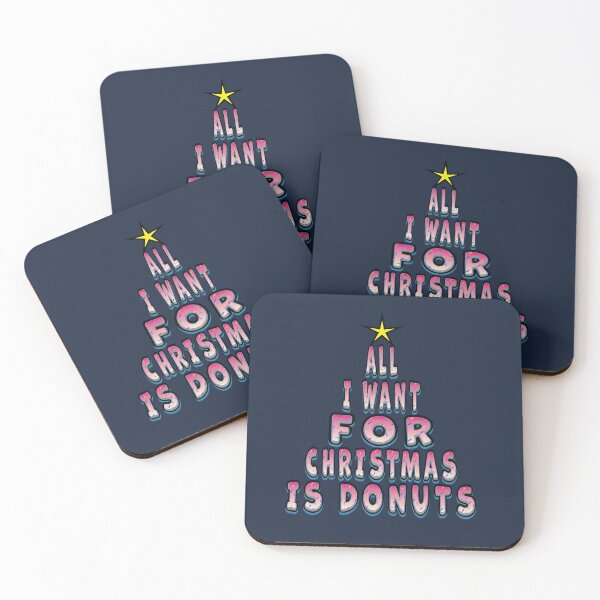 Item preview, All I want for Christmas is donuts designed and sold by Donutlovers.
