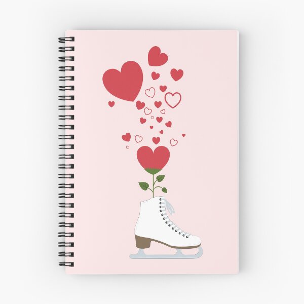 Item preview, Figure Skating Boot With Heart Shaped Rose designed and sold by TripleTriple.