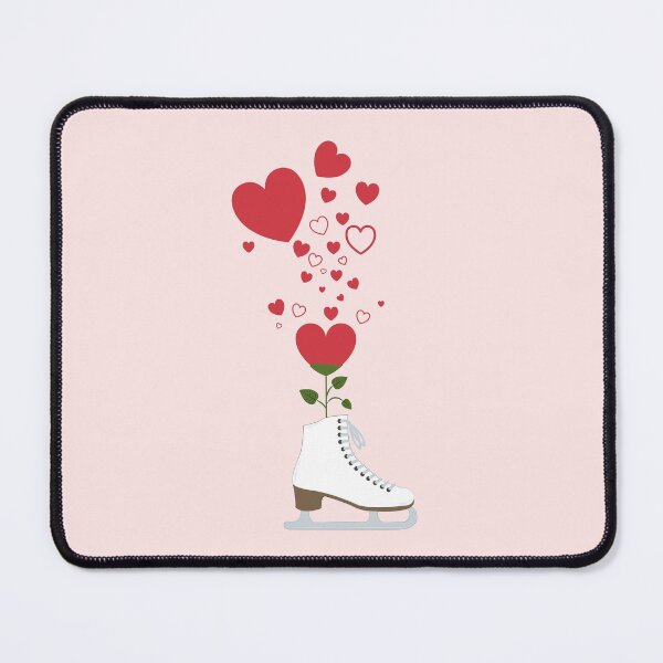 Item preview, Figure Skating Boot With Heart Shaped Rose designed and sold by TripleTriple.