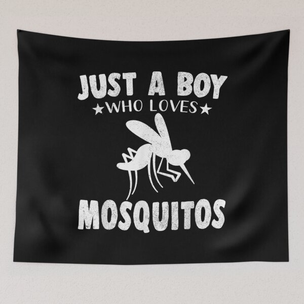Item preview,  Vintage Just Boy Who Loves Mosquito Animal Lovers designed and sold by angelata.