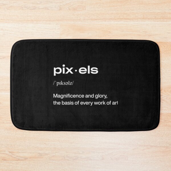 Item preview, 8pixels — PIXELS white   designed and sold by shopajmadeit.