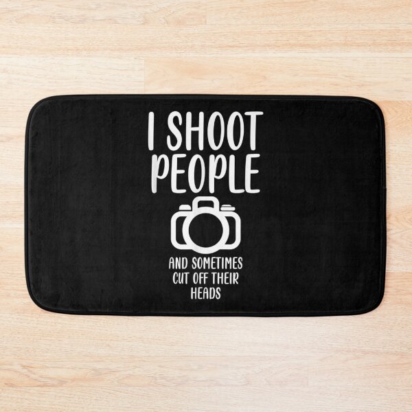 Item preview,  Shoot People Sometimes Cut Off Their Heads Humor designed and sold by angelata.