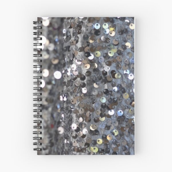 Item preview, Silver Sequin Fabric designed and sold by Poetic4Passion.