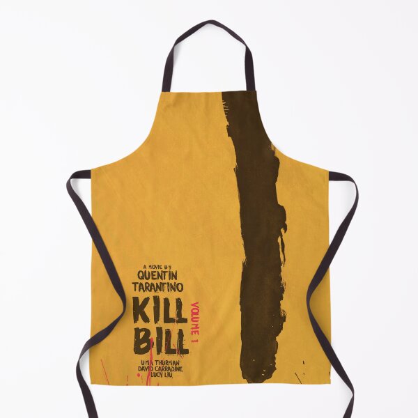 Item preview, Kill Bill, Quentin Tarantino, minimal movie poster, Uma Thurman, Lucy Liu, alternative film playbill designed and sold by Spallutos.