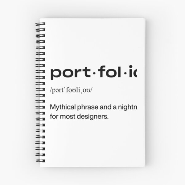 Item preview, 8pixels — PORTFOLIO black   designed and sold by shopajmadeit.