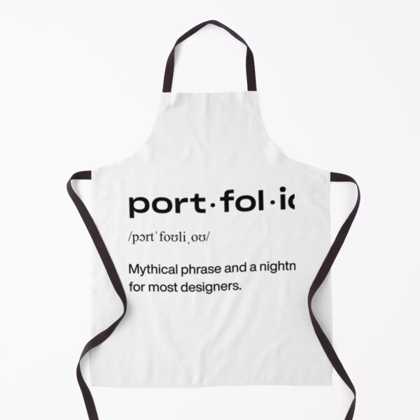 Item preview, 8pixels — PORTFOLIO black   designed and sold by shopajmadeit.