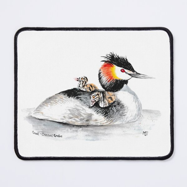 Item preview, Great Crested Grebe Design designed and sold by Maisy Inston.