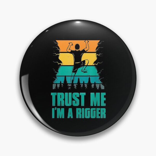 Artikelvorschau, Retro Kletterer Trust Me Im Rigger Vintage Rock Climbing entworfen und verkauft von angelata.