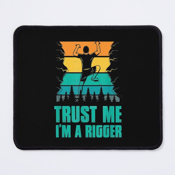 Item preview,  Retro Climber Trust Me Im Rigger Vintage Rock Climbing designed and sold by angelata.