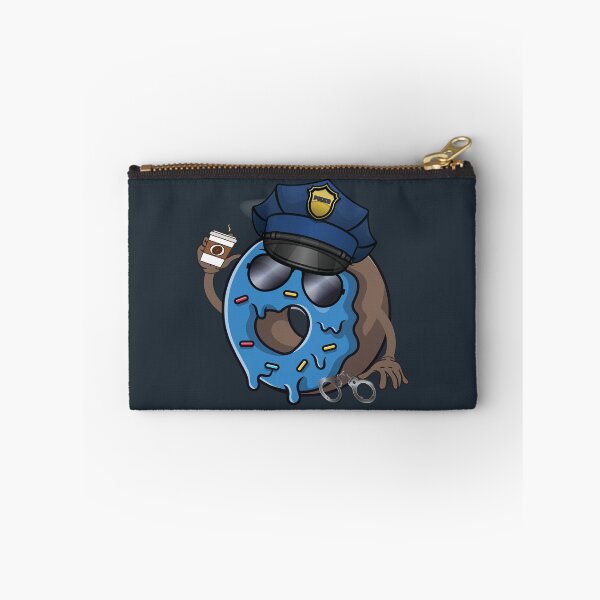 Item preview, Donut Police officer drinking coffee designed and sold by Donutlovers.