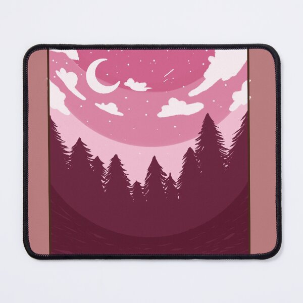 Item preview, Aesthetic Magenta Pink and Red Night Sky designed and sold by Skyebem.