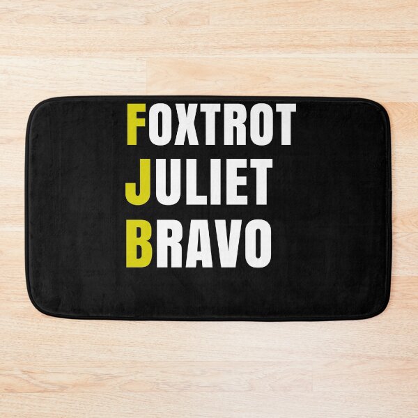 Item preview, Foxtrot Juliet Bravo Anti Biden Pro USA designed and sold by Club7Studios.