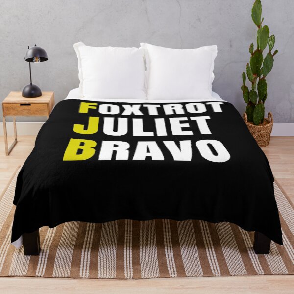 Item preview, Foxtrot Juliet Bravo Anti Biden Pro USA designed and sold by Club7Studios.