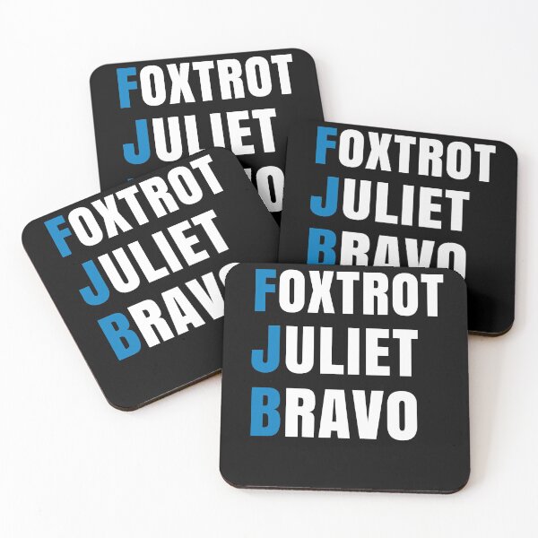 Item preview, Foxtrot Juliet Bravo Anti Biden Pro USA designed and sold by Club7Studios.