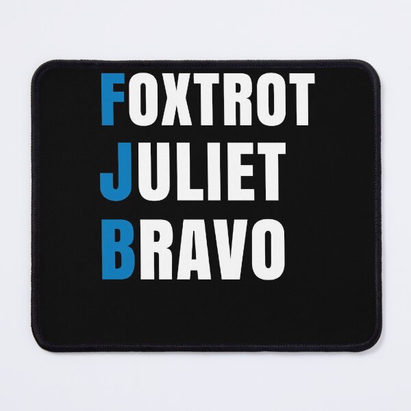 Item preview, Foxtrot Juliet Bravo Anti Biden Pro USA designed and sold by Club7Studios.