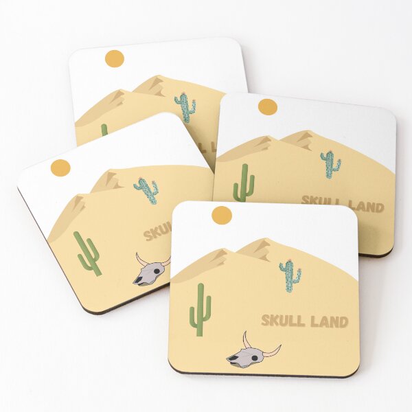 Item preview, Skull Land Desert designed and sold by Myōhō Print Co..