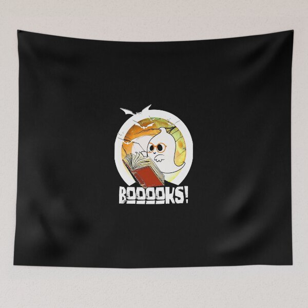Item preview, Booooks-Ghost-T-Shirt-Boo-Read-Books-Library-Gift-Funny designed and sold by JohnCenass.