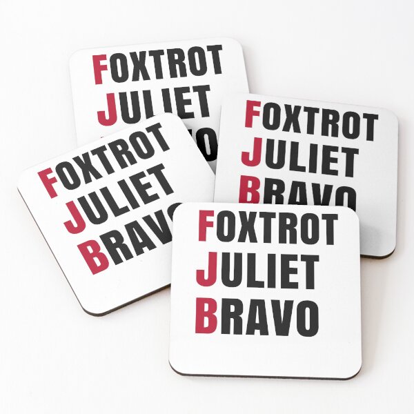 Item preview, Foxtrot Juliet Bravo Anti Biden Pro USA designed and sold by Club7Studios.
