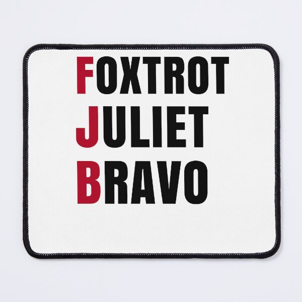 Item preview, Foxtrot Juliet Bravo Anti Biden Pro USA designed and sold by Club7Studios.