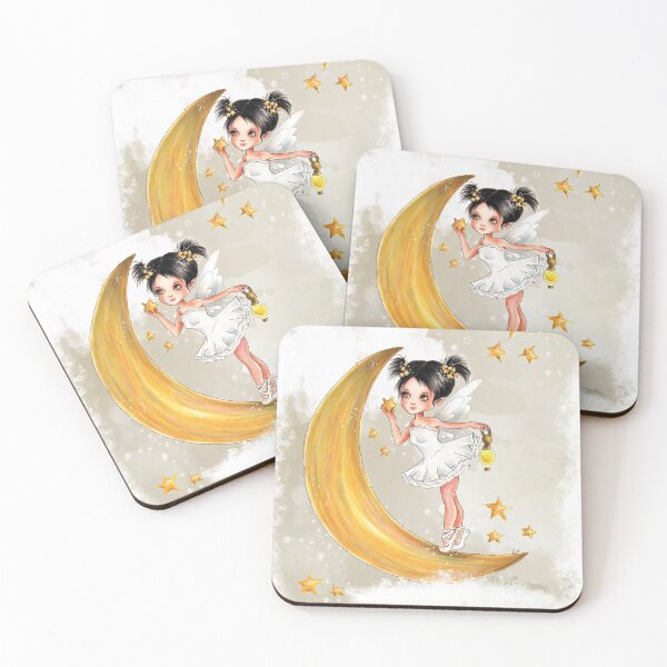 Item preview, Little ballerina dancing with the moon designed and sold by Akatamakata.