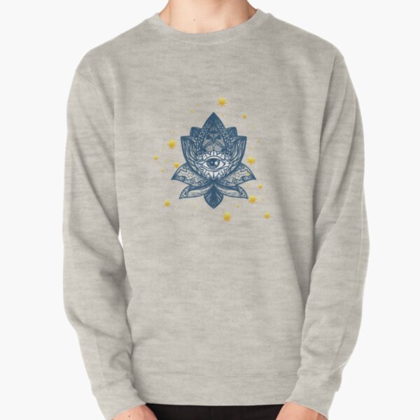 The sacred lotus Pullover Sweatshirt