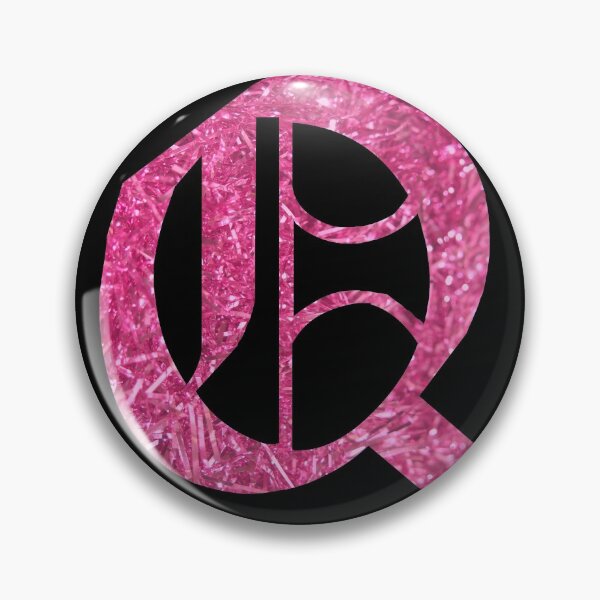 Item preview, The Letter Q- Capital Pink Glitter Gothic designed and sold by TheLykosApparel.