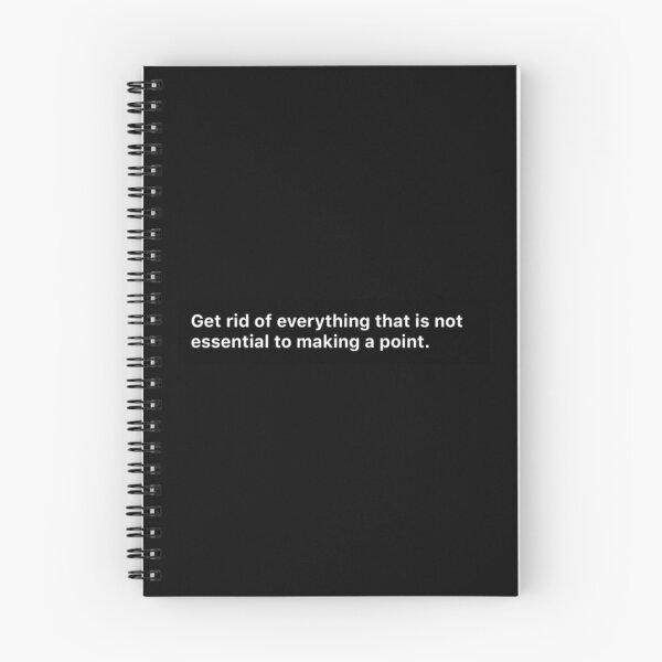 Item preview, Get rid of everything that is not  making a point - Christoph Niemann   designed and sold by shopajmadeit.