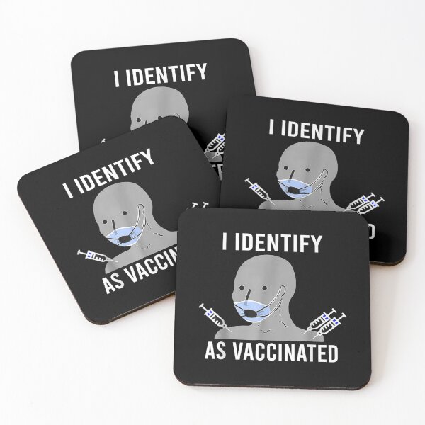 Item preview,  Identify Vaccinated Funny Fully Vaccine Men Women designed and sold by angelata.