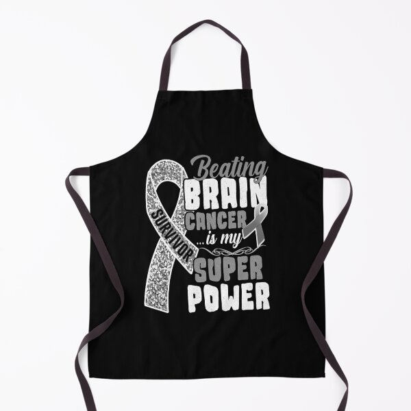 Item preview, Brain-Tumor-Cancer-Awareness-Survivor-Grey-Ribbon-Men designed and sold by JohnCenass.