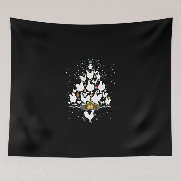 Item preview, Chicken-Christmas-Tree-T-Shirt-Chicken-Lovers-XMas-Gift designed and sold by JohnCenass.