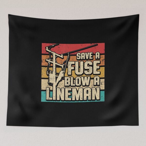 Item preview,  Save Fuse Blow Lineman designed and sold by angelata.