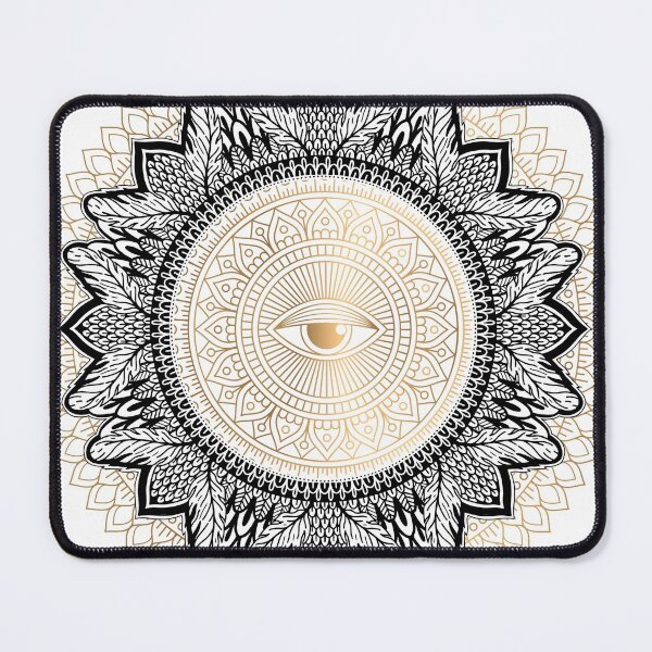 Ajina chakra yantra Mouse Pad