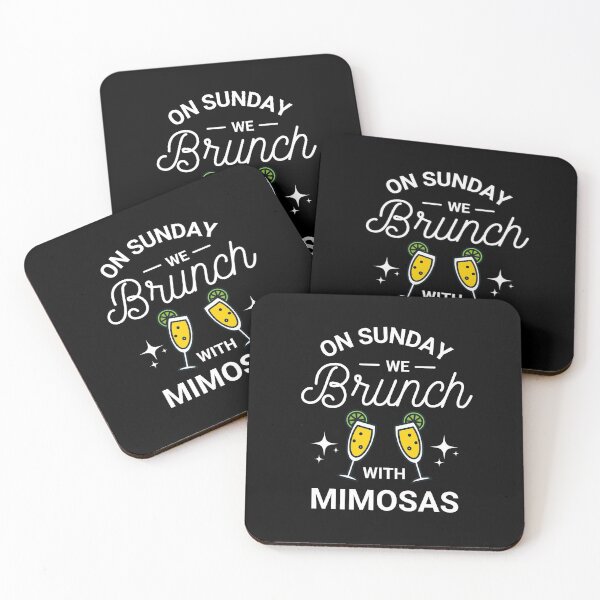 Item preview, On Sunday We Brunch With Mimosas - Sunday Brunch Funny designed and sold by ExploreTheStore.