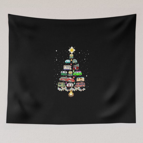 Item preview, Árbol de Navidad-Camper-Vehículos-Camping-RVing-Remolques-Regalo designed and sold by JohnCenass.