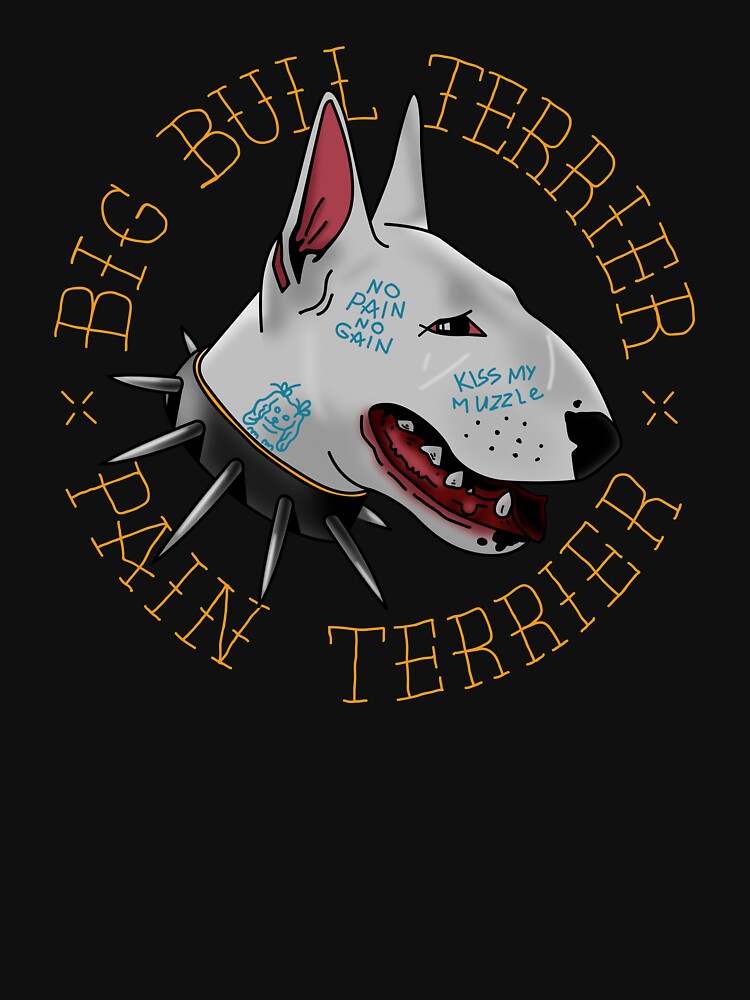 Thumbnail 7 of 7, Essential T-Shirt, Big Bull Terrier  designed and sold by Krantonov.