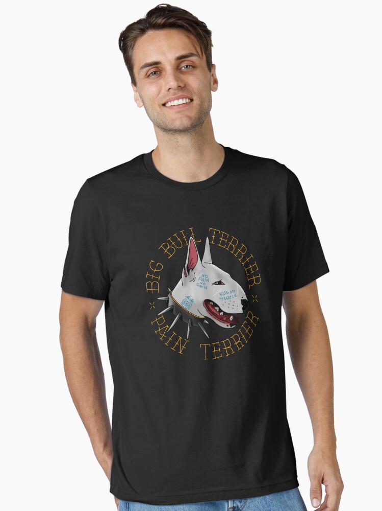 Thumbnail 2 of 7, Essential T-Shirt, Big Bull Terrier  designed and sold by Krantonov.