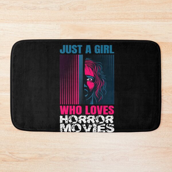 Item preview, Just A Girl Horror Movies Halloween designed and sold by MooonTees.