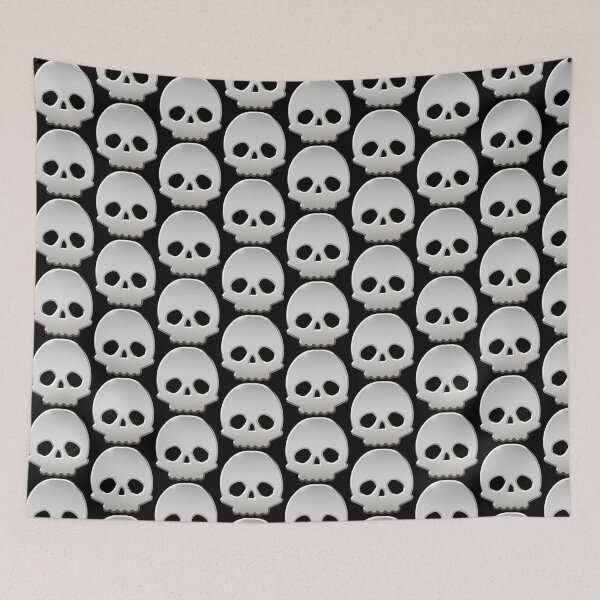 Item preview, Chrome Metallic Skull Design  designed and sold by PrettyPage.