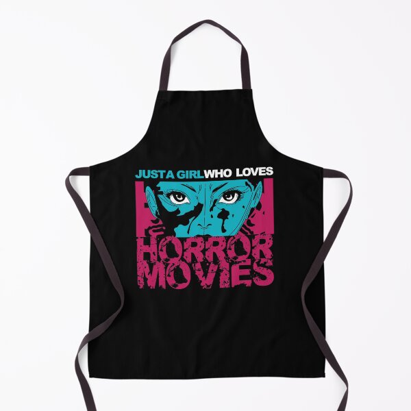 Item preview, Just A Girl Horror Movies Halloween designed and sold by MooonTees.