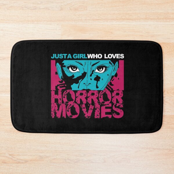 Item preview, Just A Girl Horror Movies Halloween designed and sold by MooonTees.