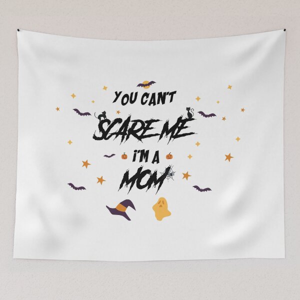 Item preview, you can't scare me I'm a mom designed and sold by zoughlal.