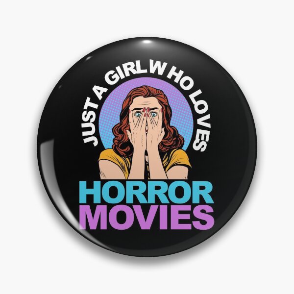 Item preview, Just A Girl Horror Movies Halloween designed and sold by MooonTees.