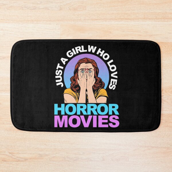 Item preview, Just A Girl Horror Movies Halloween designed and sold by MooonTees.